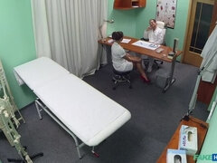 Röv slick, Avsugning, Doktor, Fingering, Sjuksköterska, Kontor, Fitta, Uniform