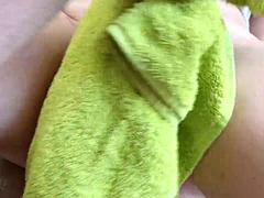 AFTER SHAVING, MY WIFE LET ME WATCH HER PEE