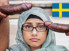 Libidinous Rico Strong and Mia Khalifa's velk� kohout action
