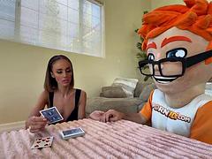 Reverse Cowgirl Revelation with Teen Vixen Christina Sage  A PornDudeCasting Prophecy!