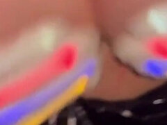 아마추어, 큰 엉덩이, 오랄섹스, 흑갈색 머리, 커플, 다른 인종간의, 자연의 가슴