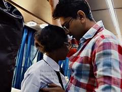 Love on moving bus
