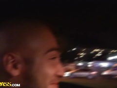 Anale, Brunetta, Facciale, Tacchi, Soldi, Pantaloncini sintetici, Terzetto