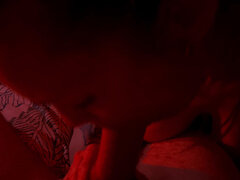 Wendy Gets Punished Inside the Red Room, and She Swallows My Cum