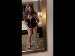 아마추어, 부츠, 크로스드레스, 페티쉬, 밀프, 성전환자, 혼자, 계모