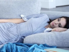 Blond, Lesbisch, Likken, Ondergoed, Kut duiken, Geschoren, Tatoeage, Tieten likken