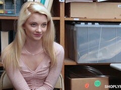 Beauté, Blonde, Sucer une bite, Plantureuse, Queue, Mamelons, Orgasme, Nénés