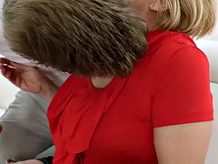 Anal, Blond, Kukk suging, Cougar, Sperm skott, Bestemor, Hårete, Moden