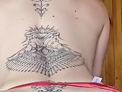 18, Stor kuk, Avsugning, Par, Pov, Rider, Tatuering, Tonåring