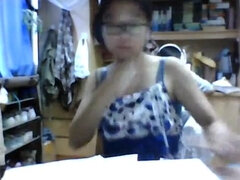 Pijpbeurt, Rondborstig, Chinees, Classisch, Schattig, Tepels, Kut duiken, Webcamera