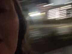 아마추어, 아메리카인, 유럽인, 머리카락이 많은, 나이든, 야외의, 보지, 혼자