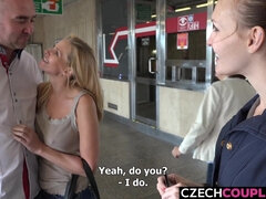 In den arsch, Blondine, Braunhaarige, Paar, Flotter vierer, Milf, Geld, Pov