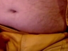 Knubbig, Sperma shot, Pappa, Hårig, Onani, Mogen, Solo, Uniform