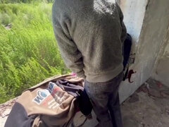 Tore My Ass with His Powerful Dick Near the Hospital