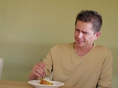 침실, 큰 가슴, 금발의, 크림파이, 도기스타일, Hd, 부엌, 엄마