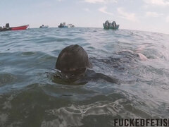 Caribbean Sea Receives Goddess Breathplay Mask Diving Glass