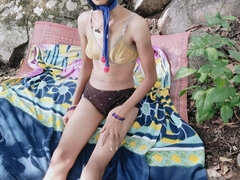 A Girl Oliva Range Was Blowjob and Fucking Hard with Her Brother in Law in Jungle