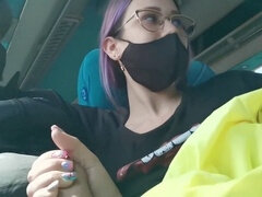 Creme tærte, Onani, Udendørs, Offentlig