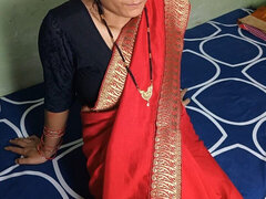 Hot Bhabhi Fucked by His Devar in His Bedroom and He Makes Very Romantic Footjob.