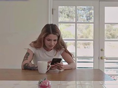 Meia nove, Masturbação, Lésbica, Vagabunda, Tatuagem, Adolescente, Tetas, Esposa