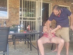 Americano, Mamada, Madura, Madres para coger, Al aire libre, Coño, Adolescente, Tetas