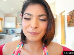 Anal, Pik sutte, Brunette, Kæmpe stor, Imellem racer, Latinsk, Nøgen, Lille kvinde