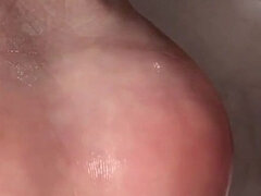 Amatéri, Brunetka, Fetiš, Fetiš nôh, Footjob, Milenka, Drobunké