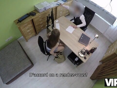 Lassie licks loan agent's ass to make him sign up for VIP4K