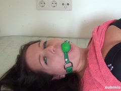 Bondage, Femmina, Imbavagliando, Legati