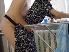 Gevangen, Lesbisch, Masturbatie, Orgasme, Voorbinddildo, Trio, Speelgoed