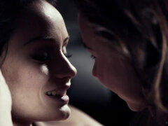 Czarny, Francuski, Lesbijka, Bielizna, Majtki, Cipka, Pas, Ssanie