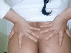 Amatőr, Ázsiai, Testes gyönyörű hölgy, Gesztenyebarna, Pár, Nagyi, Érett koros, Zuhanyozó