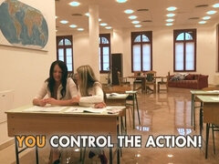 Blasen, Braunhaarige, Süss, Hardcore, Pov, Jungendliche (18+), Titten