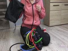 Zadok, Veľký zadok, Veľké kozy, Kuřba, Žena, Hd, Milf  mčbp, Sólo