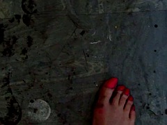 Britisk, Europærer, Fødder, Fetish, Shemale, Solo