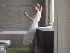 Brunetka, Na psíka, Európskej, Prstovanie, Hd, Bozkávanie, Nylonové, Teenka