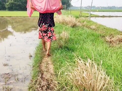 Piękne grube kobiety, Obciąganie, Para, Domowej roboty, Indyjski