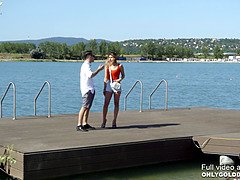 Arsch, Schwanz, Absätze, Lecken, Muschi, Realität, Rau, Rasiert
