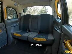 Fake cab hot milfy nurse takes care of the drivers blue nuts