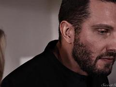 フェラチオ, 茶髪の, ハードコア, なめる, オッパイの