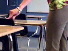 Blondinka, Milf, Učitelj, Voajer