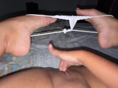 Enthousiasteling, Kont, Eerste keer, Latijnse vrouw, Masturbatie, Pompen, Alleen, Nat