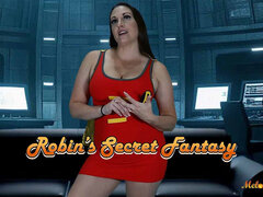 Robin’s Secret Fantasy Superheroine Masturbation in the Batcave MILF Edition