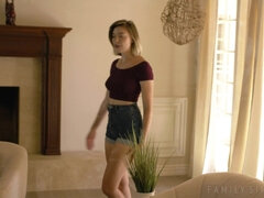 Cul, Blonde, Sucer une bite, Famille, Léchez, Seins naturels, Tatouage, Nénés