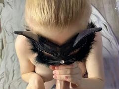 18, Kuřba, Creampie, Maska, Orgazmus, Pička, Ruskej, Teenka