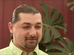 Horny Darkhaired Granny Gets Ejaculant Facial