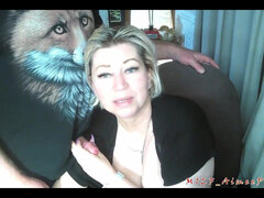 Amateur, Gros seins, Sucer une bite, Femme couguar, Couple, Mature, Mère que j'aimerais baiser, Webcam