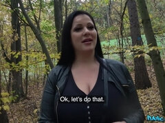 아마추어, 큰 가슴, 흑갈색 머리, 사정 샷, 야외의, 피어싱, 공개적인, 젖가슴