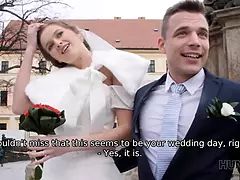 Hunt4k. fascinating czech bride spends first night with prosperous stranger