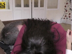 Throat Humped Mom Babe Spreads Her Legs